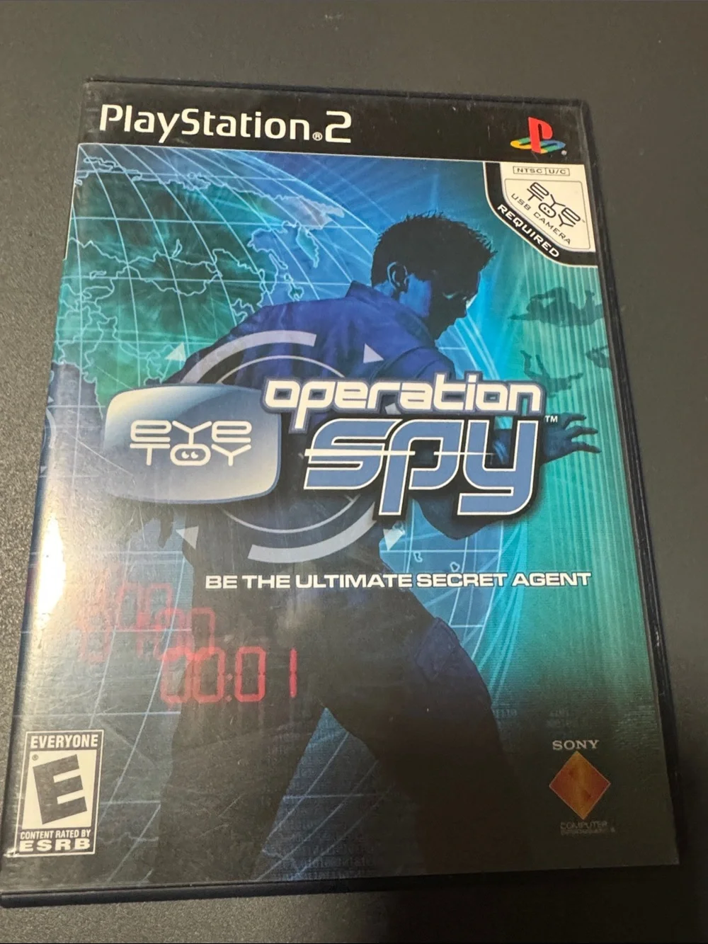 Sony PS2 Eye Toy Operation Spy Video Game